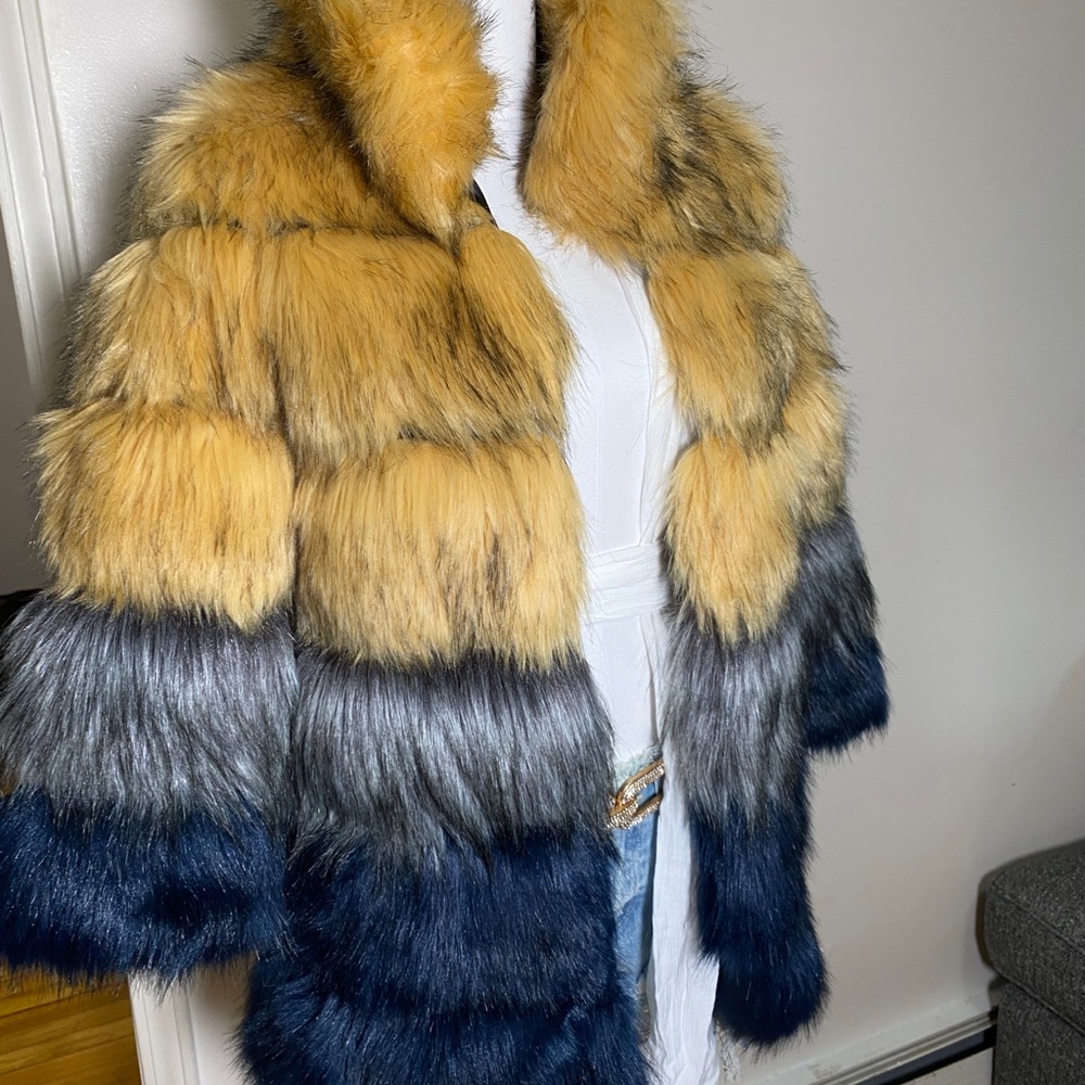 Faux Fur Coat